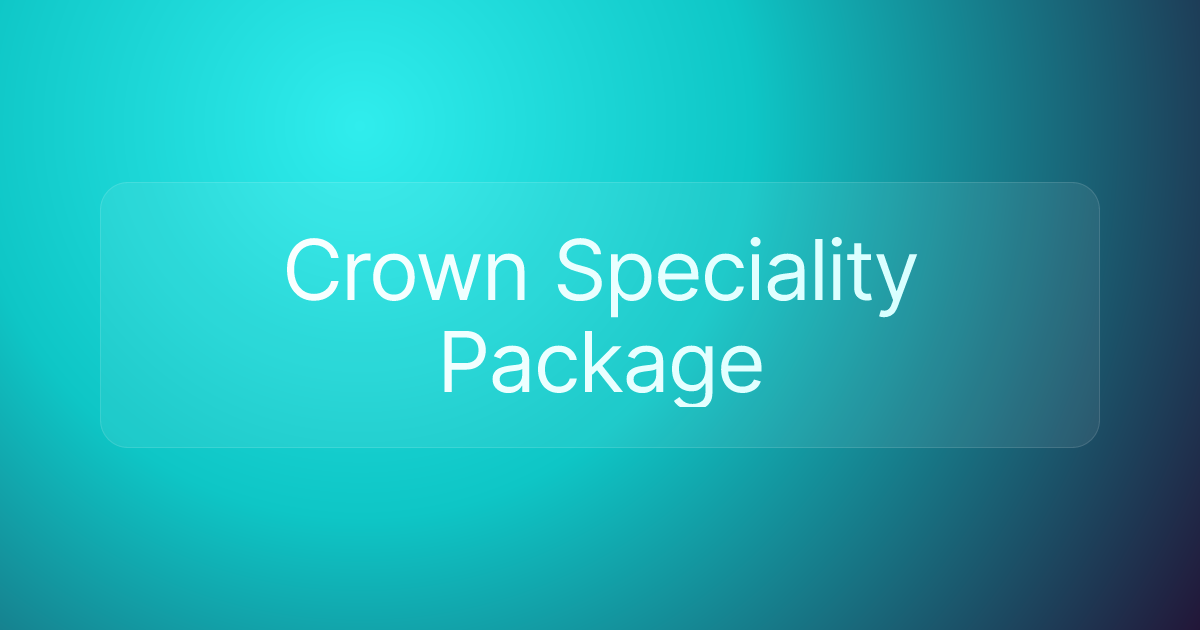 Crown Speciality Package