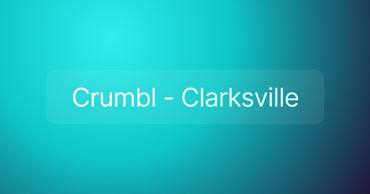 Crumbl - Clarksville
