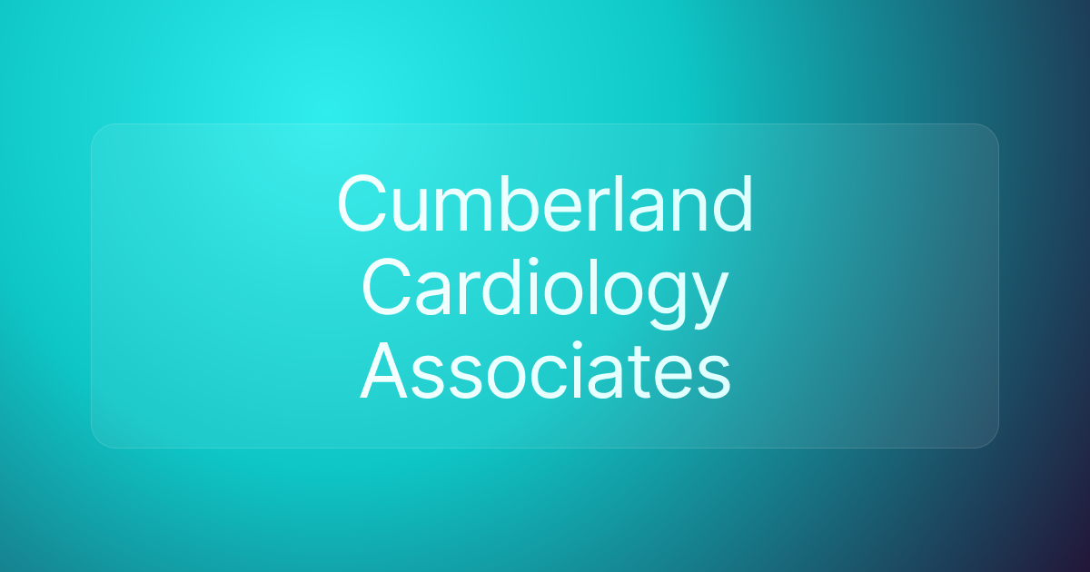 Cumberland Cardiology Associates