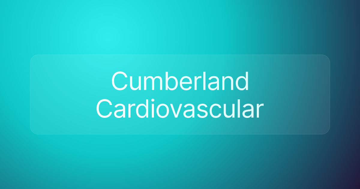 Cumberland Cardiovascular