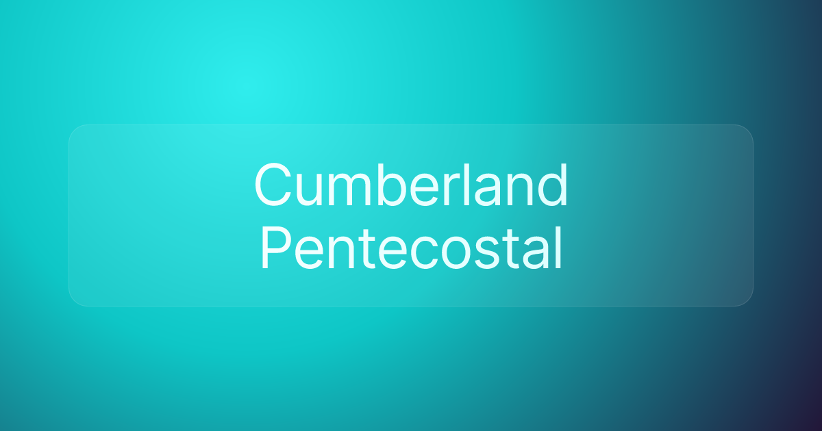 Cumberland Pentecostal