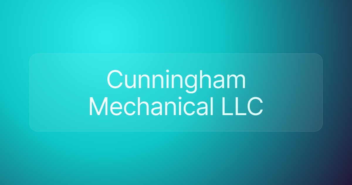 Cunningham Mechanical LLC