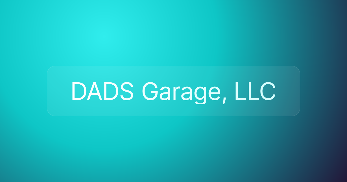 DADS Garage, LLC