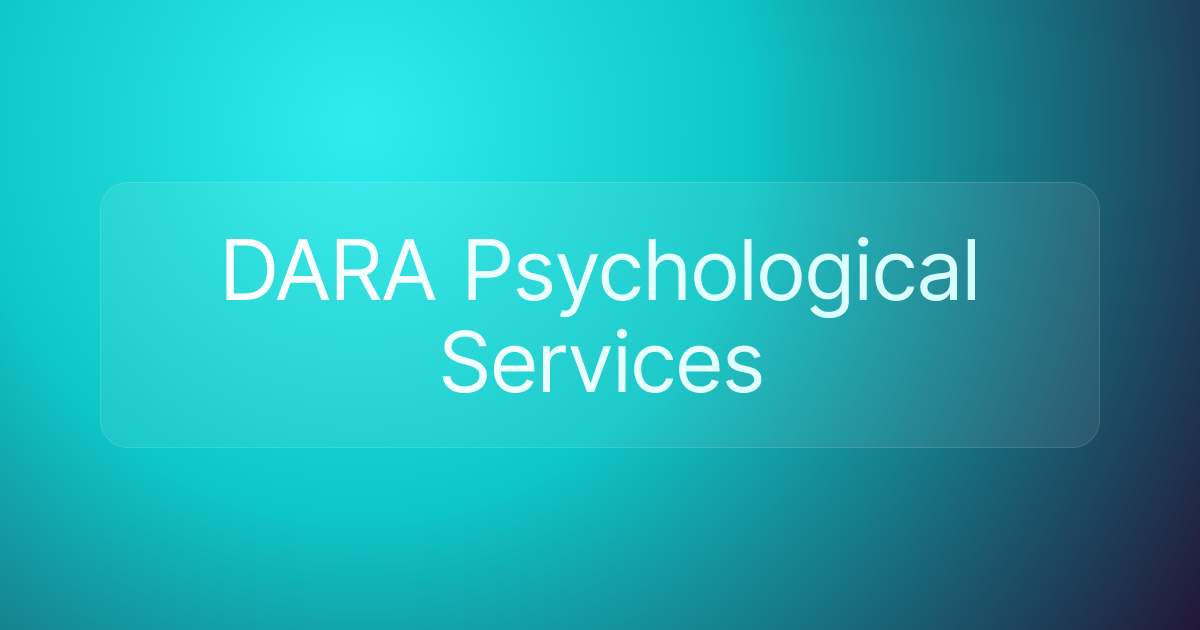 DARA Psychological Services