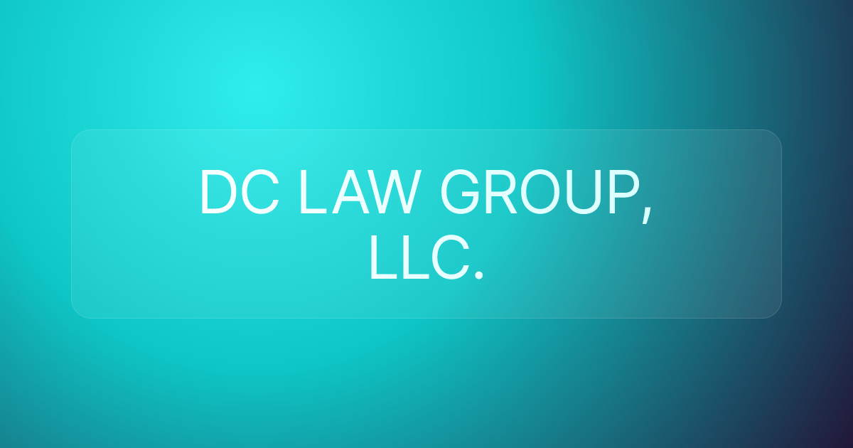 DC LAW GROUP, LLC.