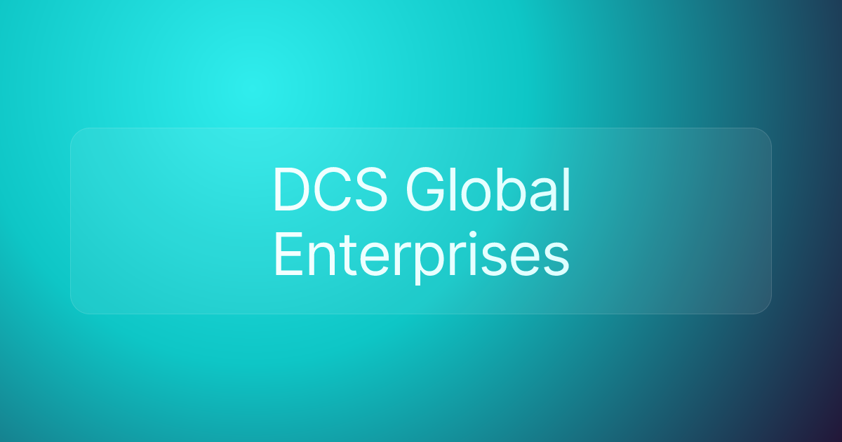 DCS Global Enterprises