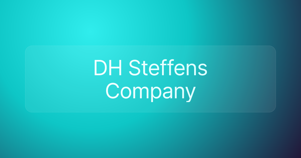 DH Steffens Company