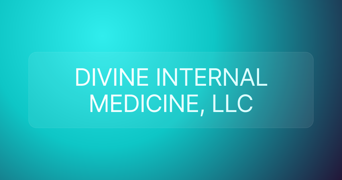 DIVINE INTERNAL MEDICINE, LLC
