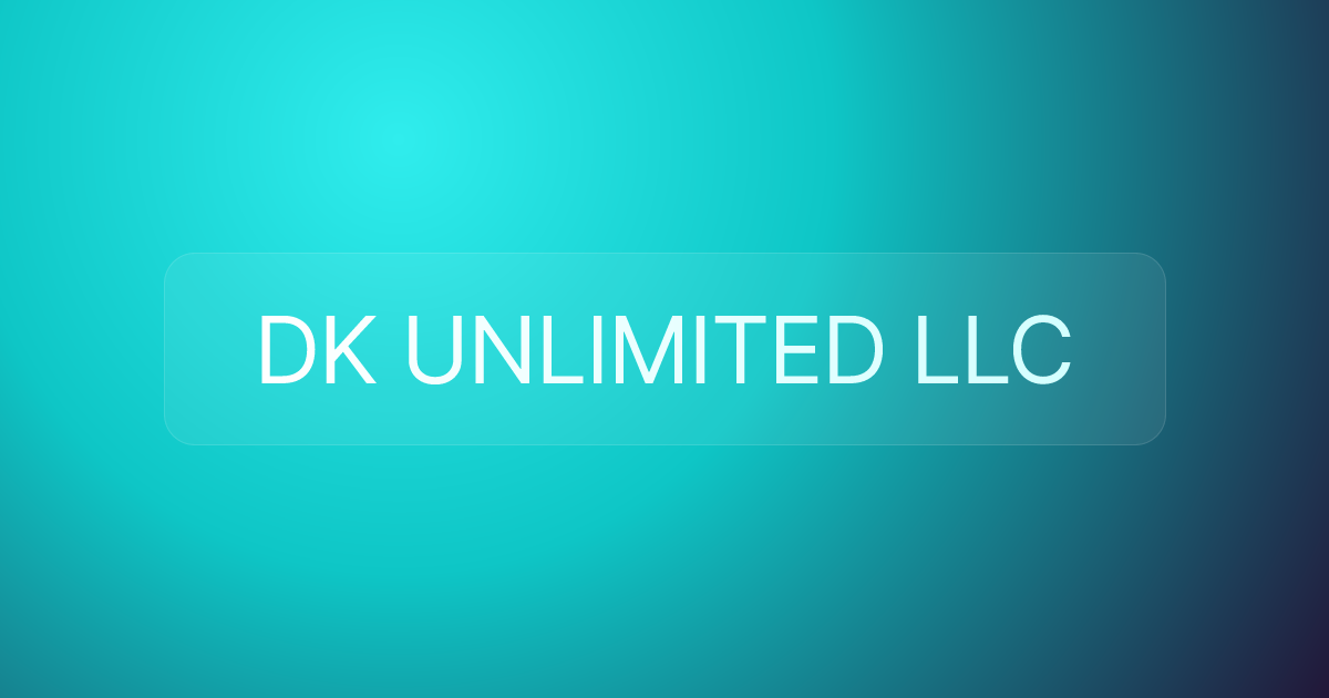 DK UNLIMITED LLC