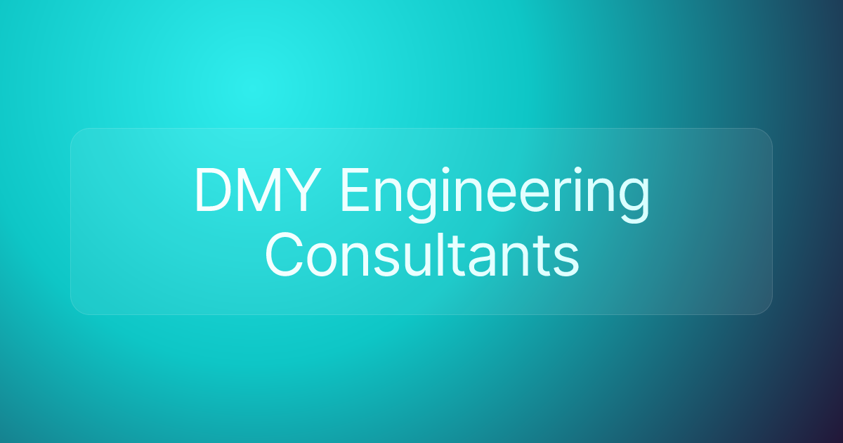 DMY Engineering Consultants