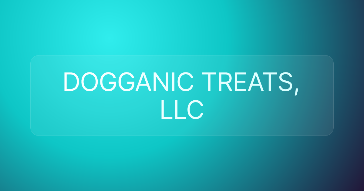 DOGGANIC TREATS, LLC