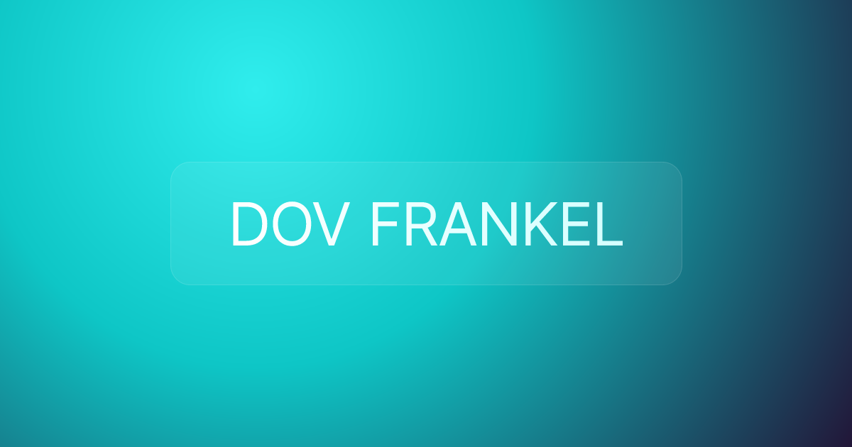 DOV FRANKEL