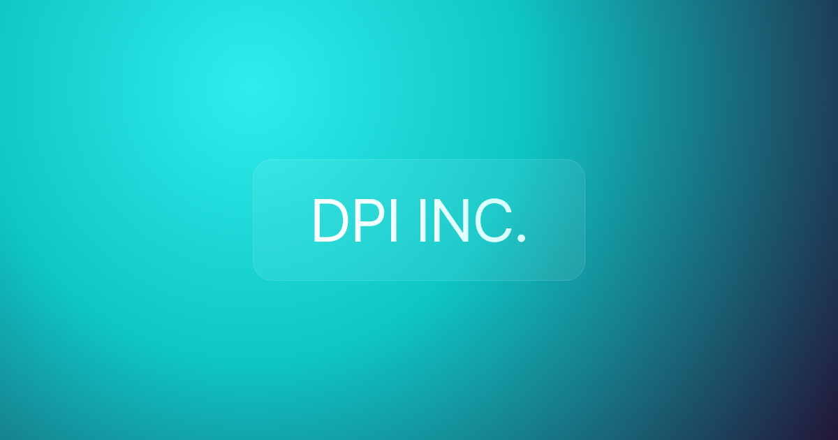 DPI INC.