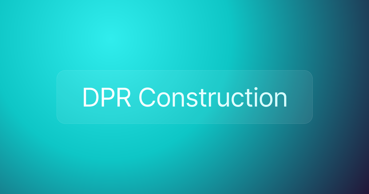 DPR Construction