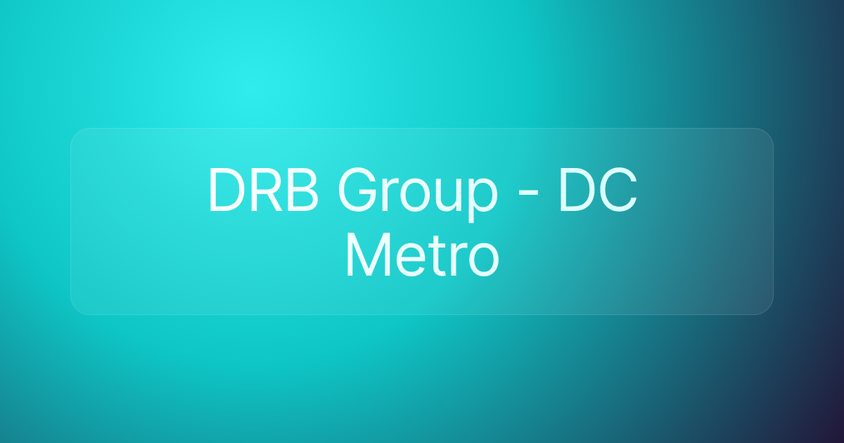 DRB Group - DC Metro