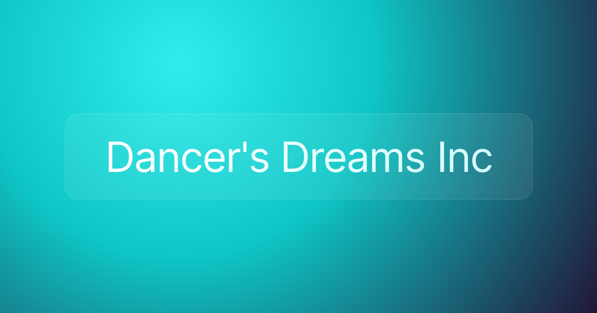 Dancer's Dreams Inc