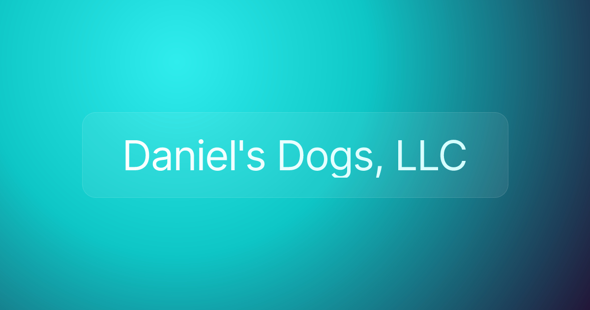 Daniel's Dogs, LLC
