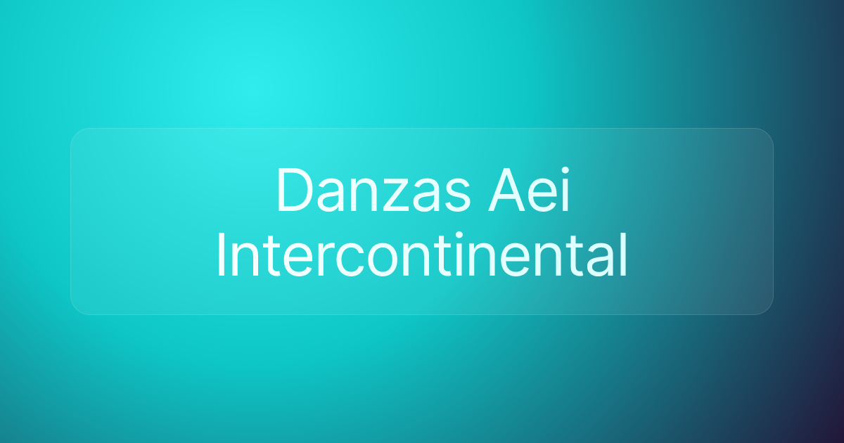 Danzas Aei Intercontinental