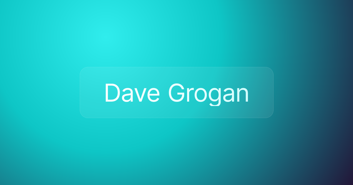 Dave Grogan