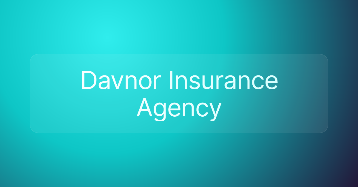 Davnor Insurance Agency