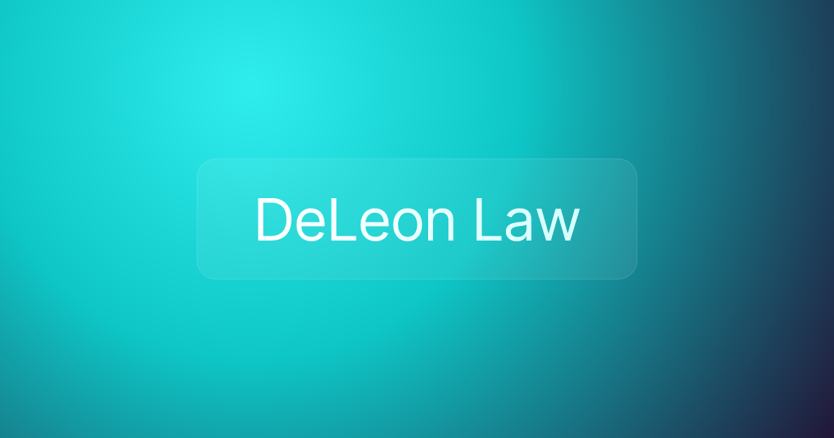 DeLeon Law