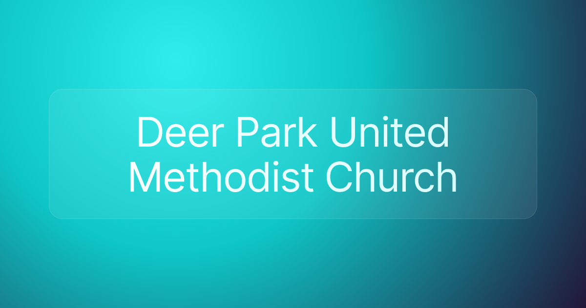 Deer Park United Methodist Church