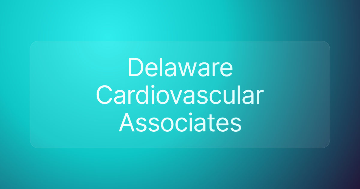 Delaware Cardiovascular Associates