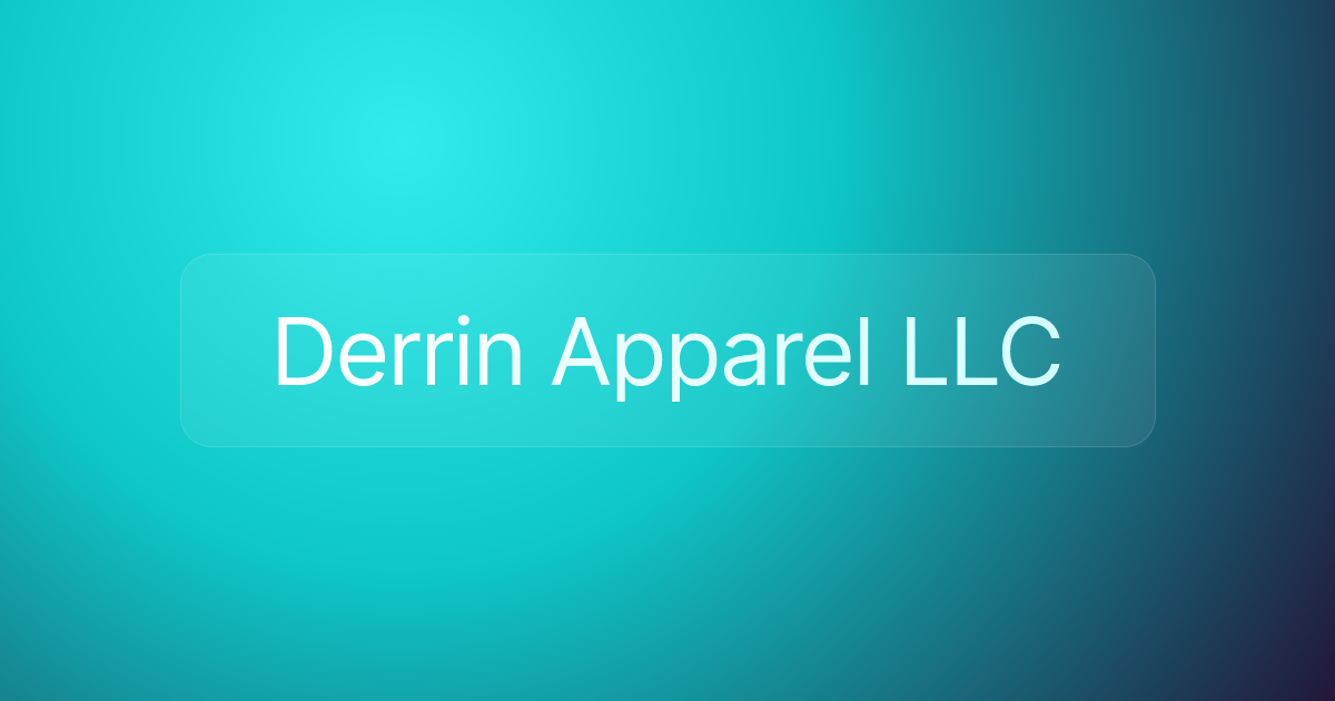 Derrin Apparel LLC