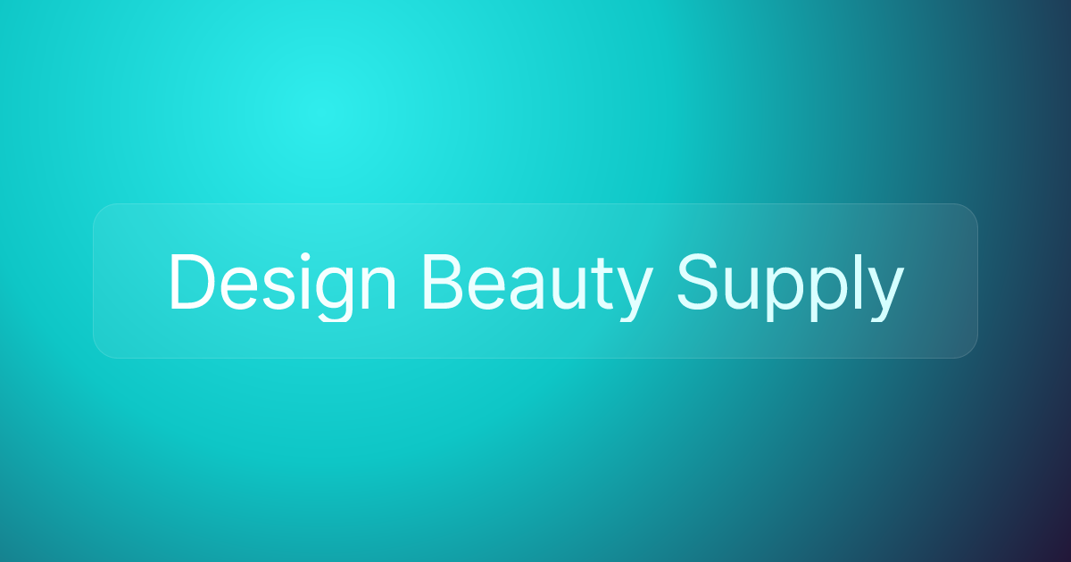 Design Beauty Supply