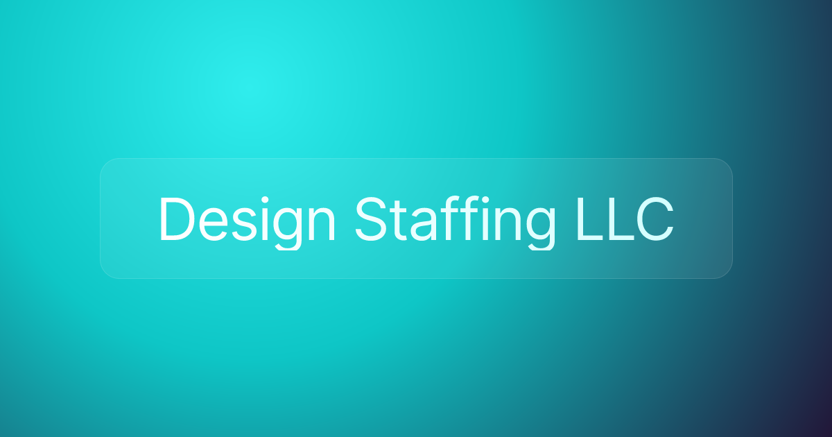 Design Staffing LLC