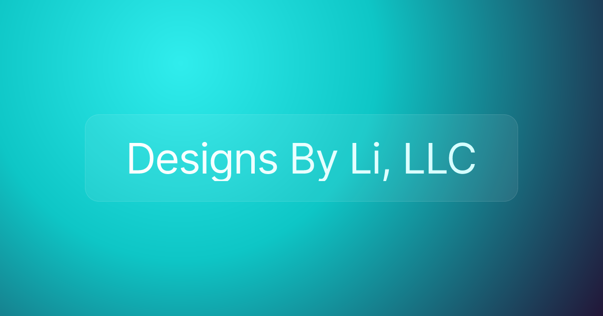 Designs By Li, LLC