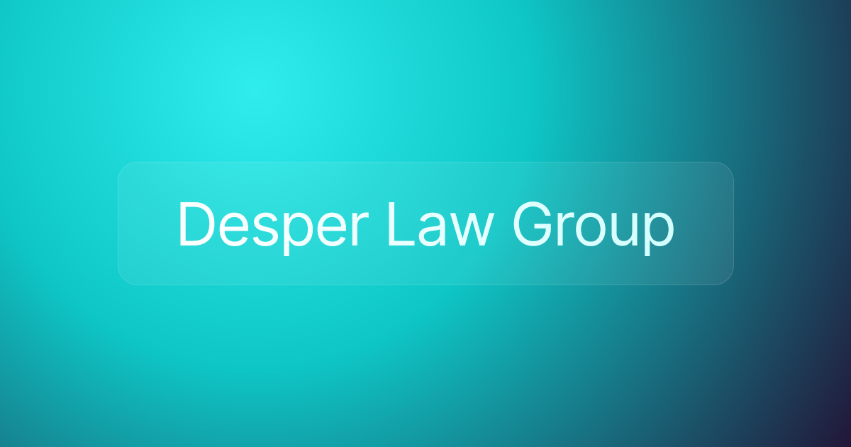 Desper Law Group