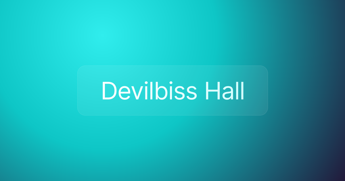 Devilbiss Hall