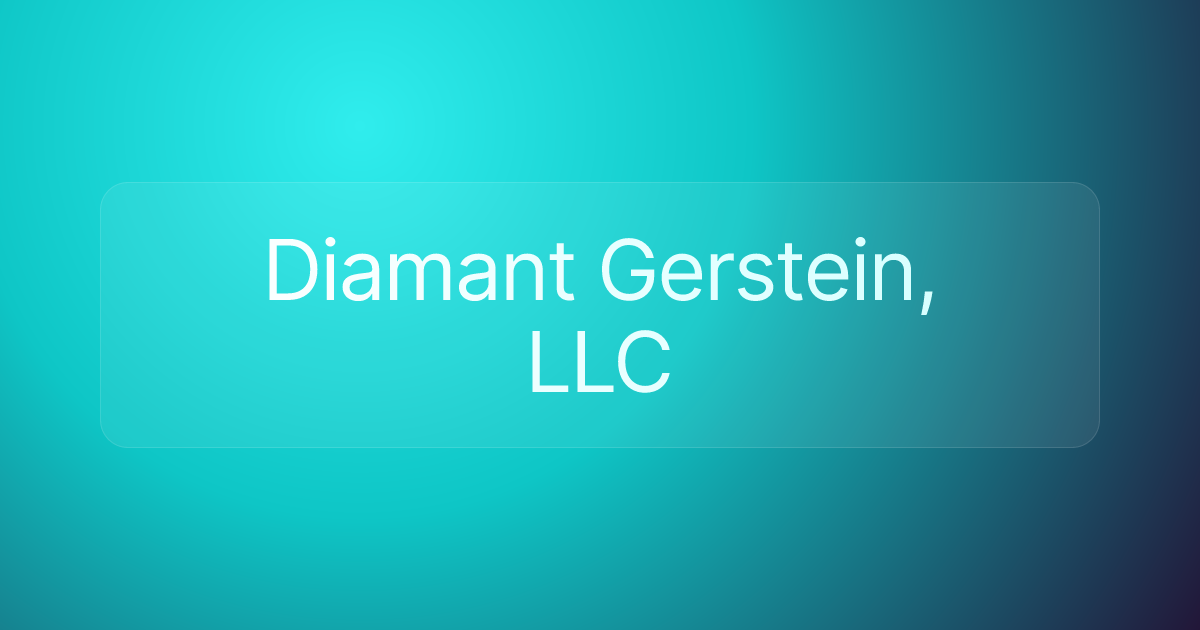Diamant Gerstein, LLC