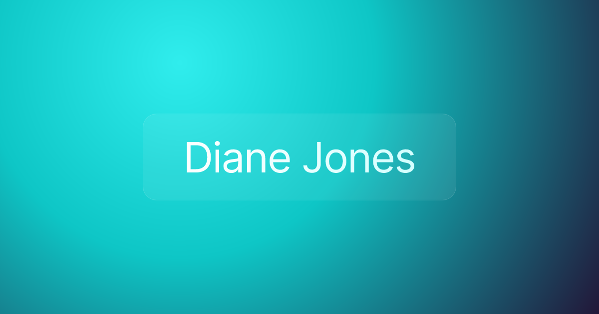 Diane Jones