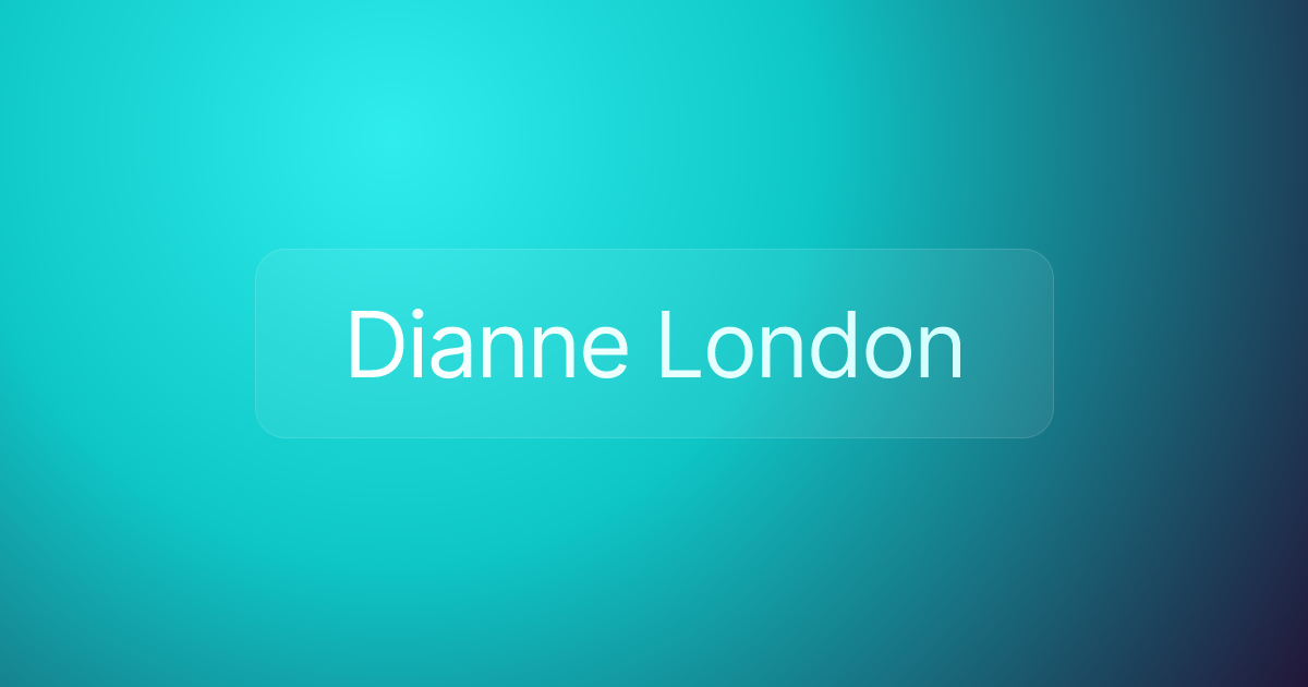 Dianne London