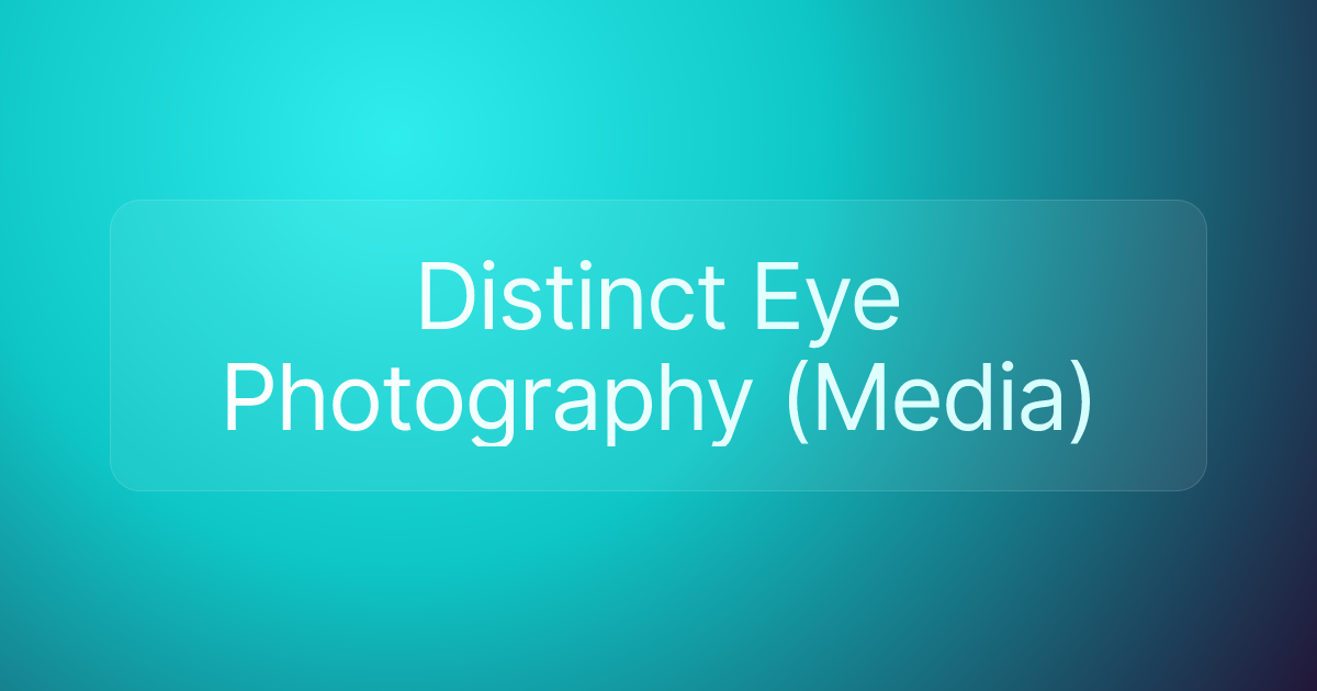 Distinct Eye Photography (Media)