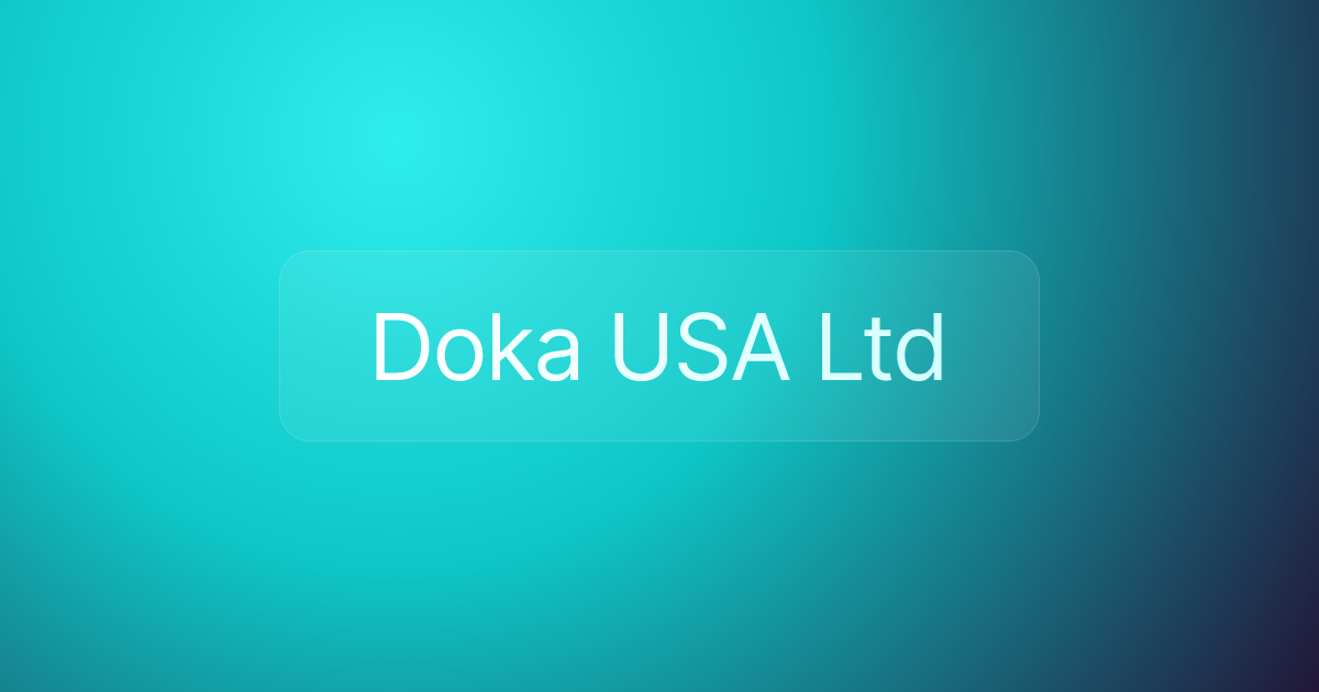 Doka USA Ltd