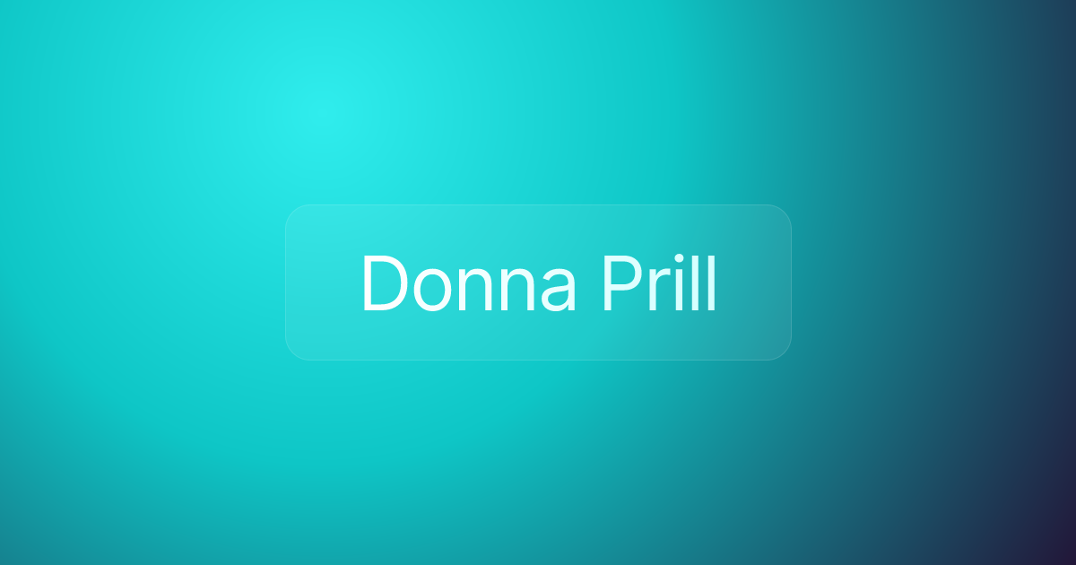 Donna Prill