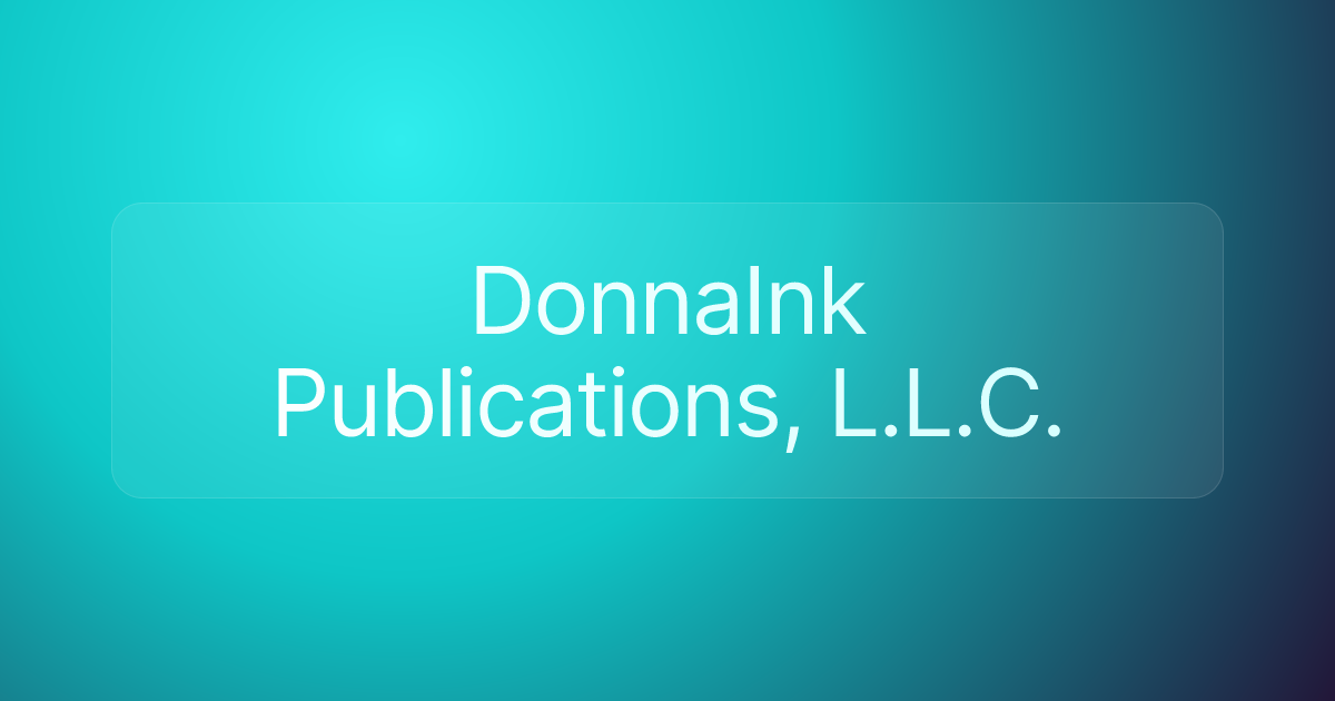 DonnaInk Publications, L.L.C.