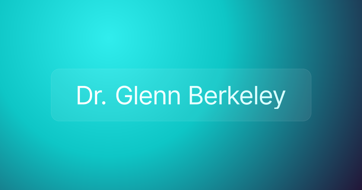 Dr. Glenn Berkeley