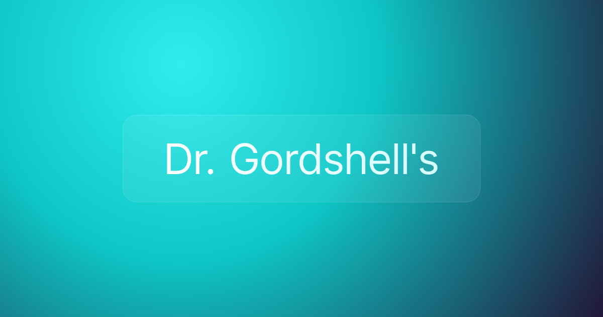 Dr. Gordshell's