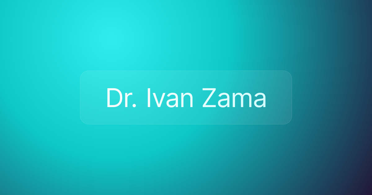 Dr. Ivan Zama