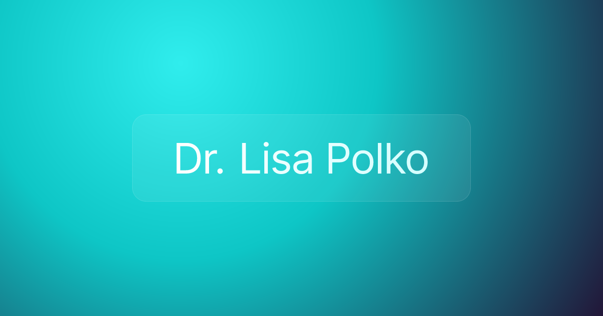 Dr. Lisa Polko
