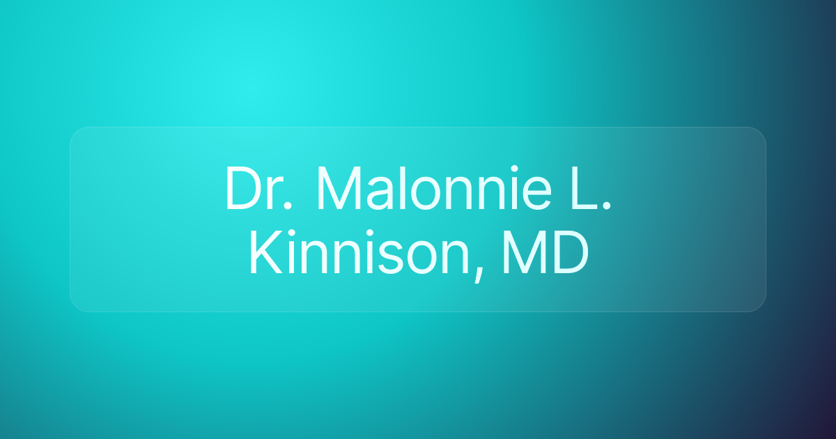 Dr. Malonnie L. Kinnison, MD