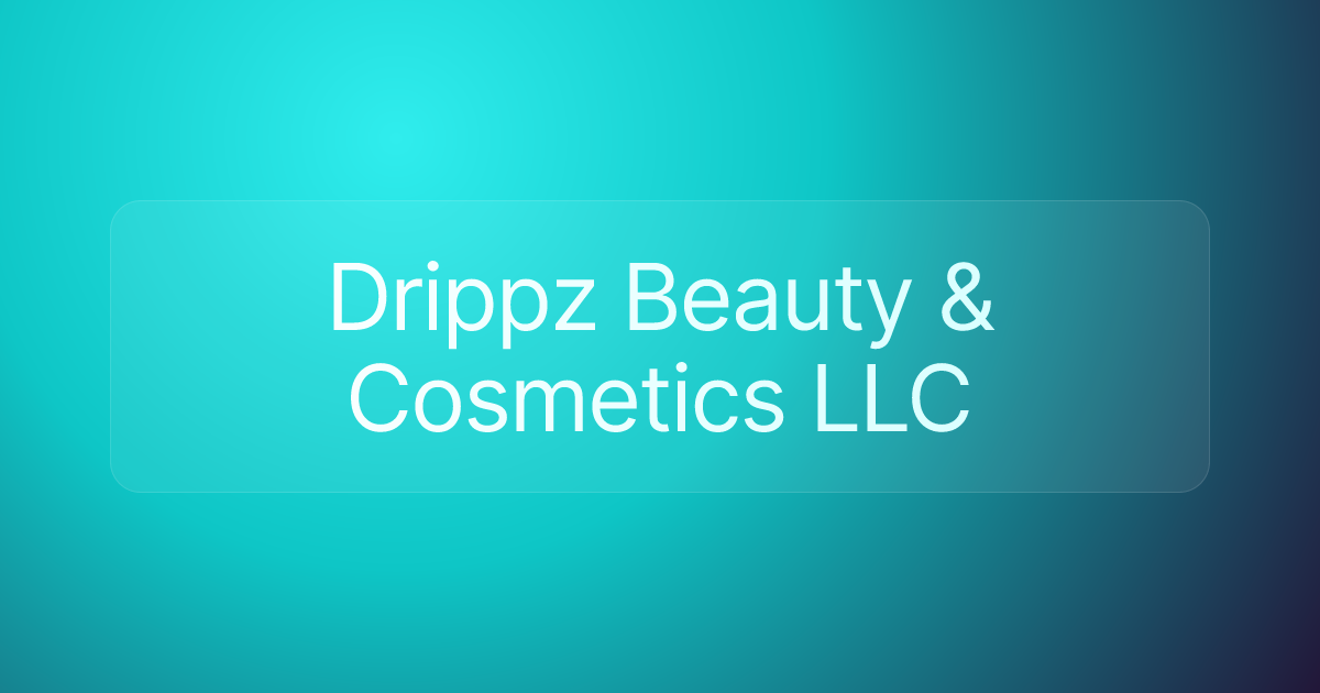 Drippz Beauty & Cosmetics LLC