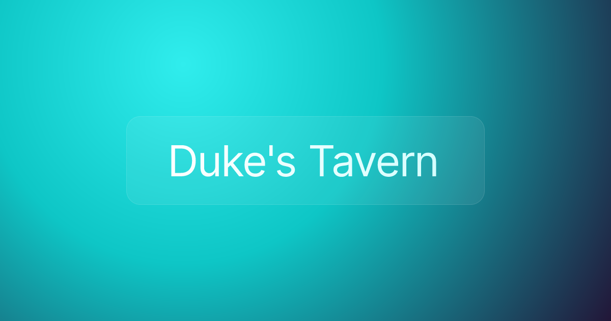 Duke's Tavern