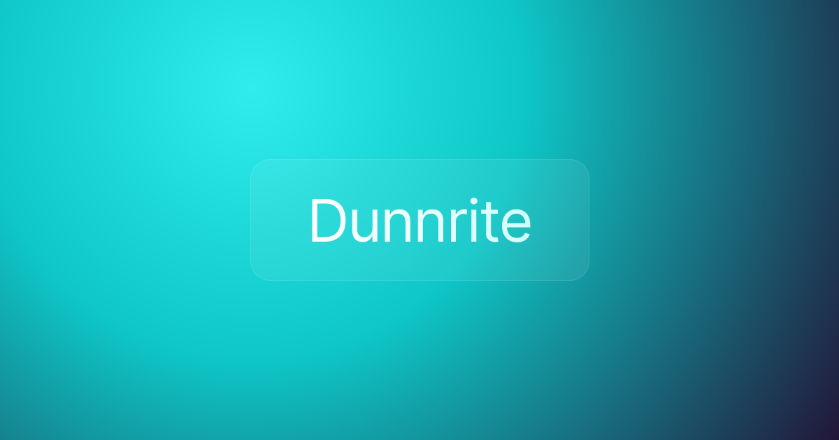 Dunnrite
