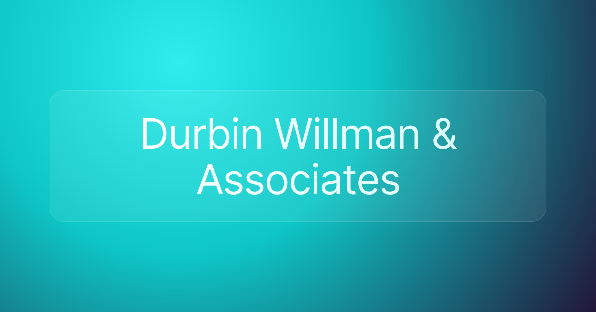 Durbin Willman & Associates