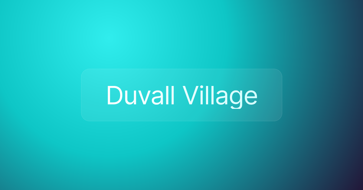 Duvall Village